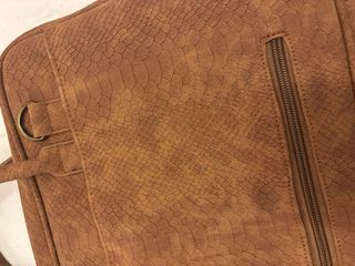 Maletín portátil/tablet marrón