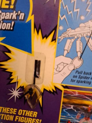 Spider-Man Electro Spark Toybiz 1997