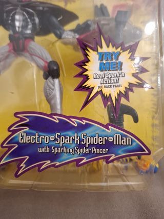 Spider-Man Electro Spark Toybiz 1997