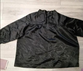 Casaca baserritarra negra / talla 8