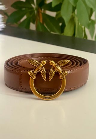 Cinturón Pinko Marrón mujer