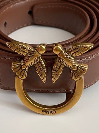 Cinturón Pinko Marrón mujer