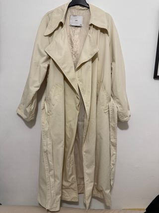 Gabardina Beige Mujer