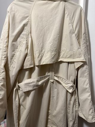Gabardina Beige Mujer