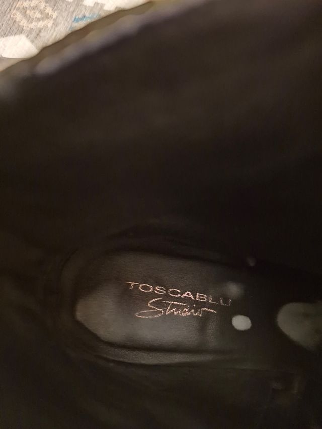 Camperos donna neri con cerniera laterale