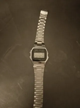 Orologio Casio Argento Digitale