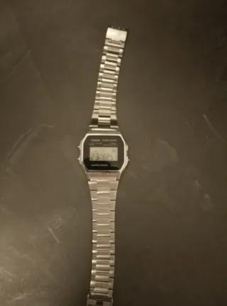 Orologio Casio Argento Digitale