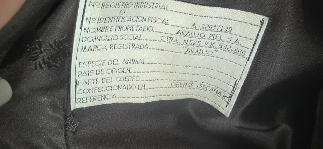 Abrigo largo de astracán