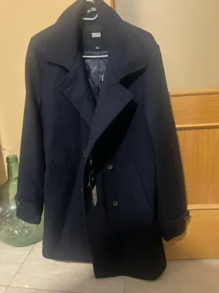 Abrigo DRAN azul talla M