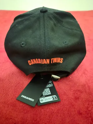 Cappellino Dsquared2 Nero Patch Hotty