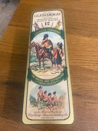Scatola latta Glen Moray 12 Anni Whisky