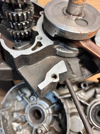 Motor derbi €2 marrón.