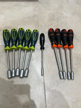 Lote Destornilladores Bahco, Irazola, Palmera