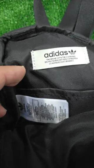 Mochila Adidas BP Mini Negra/Plata