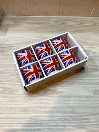 Set 6 Tazzine Caffè Union Jack