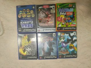 Lotto 6 Giochi PlayStation 2 PAL Ita