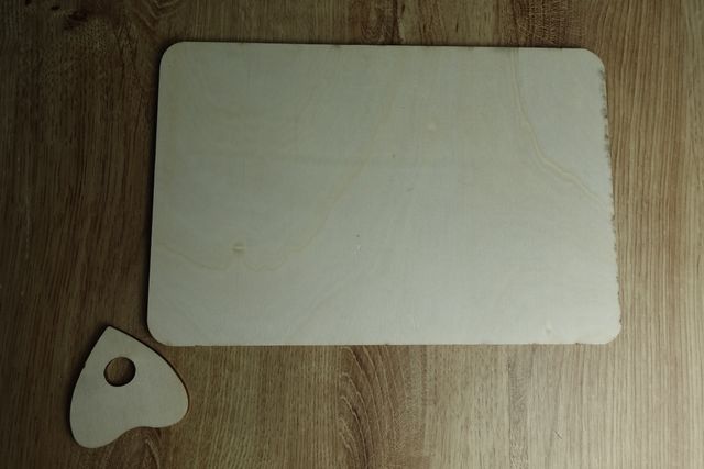 Ouija de madeira gravada ESOTERISMO