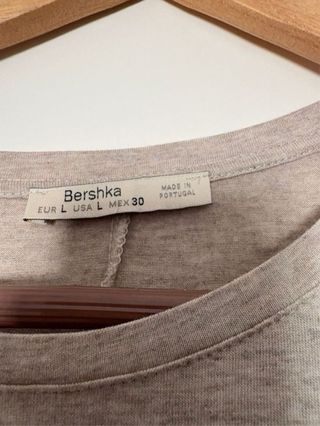 Camiseta Bershka Paris Talla L