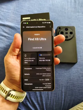 Oppo Find X8 Ultra Bianco
