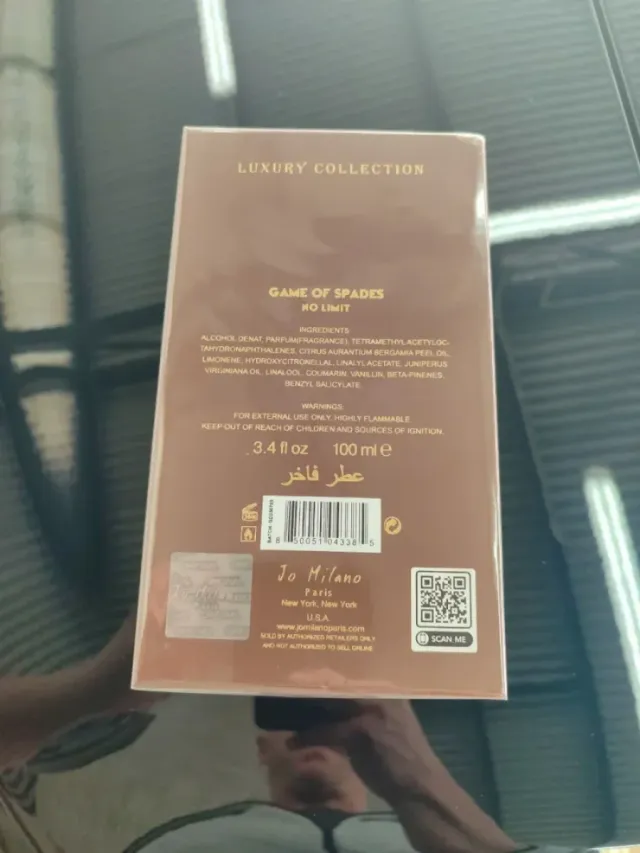 Game of Spades No Limit Parfum