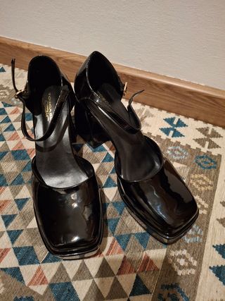 Scarpe Tosca Blu vernice nere