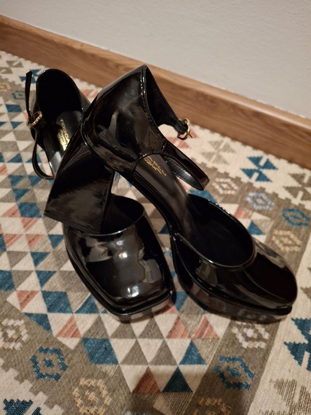 Scarpe Tosca Blu vernice nere