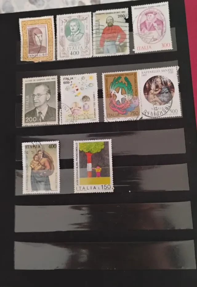 Album francobolli Italia e estero