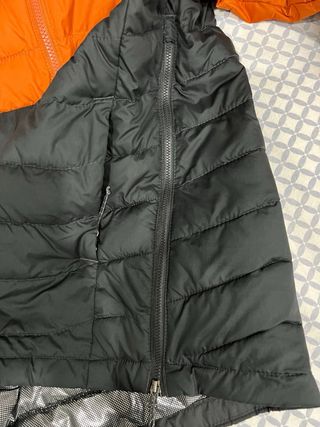 Chaqueta Columbia Powder Lite Anorak Naranja/Negra