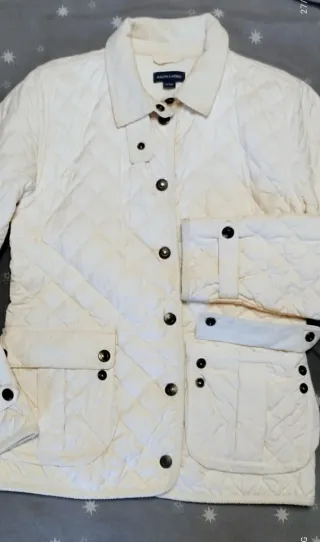 Chaqueta Ralph Lauren Beige Acolchada