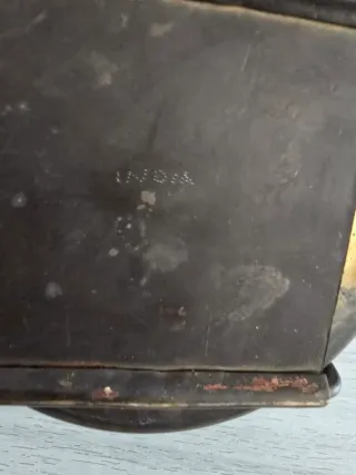 Scatola Porta Pranzo Tiffin Vintage Ottone