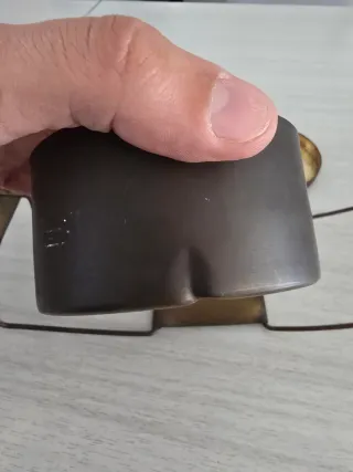 Scatola Porta Pranzo Tiffin Vintage Ottone