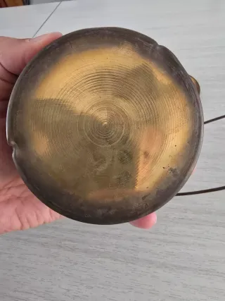 Scatola Porta Pranzo Tiffin Vintage Ottone