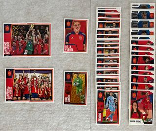 Cromos España Campeones del Mundo