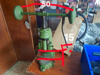 Bilancere da banco per officina