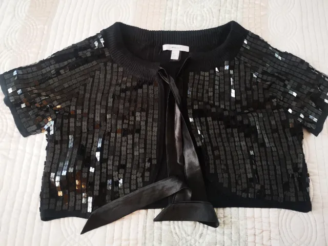 Bolero lentejuelas Mango Talla única