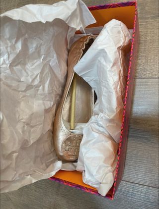 Bailarinas Tory Burch Doradas