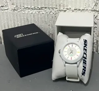 Reloj Skechers Blanco con Detalles Multicolor