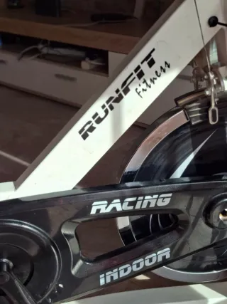 Bicicleta Spinning Blanca