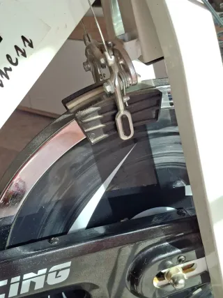 Bicicleta Spinning Blanca