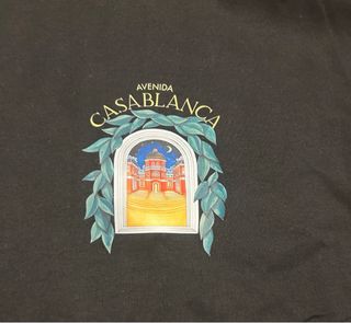 Camiseta Casablanca Negra