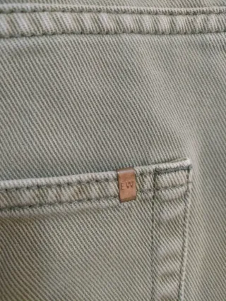 Falda vaquera caqui Easy Wear