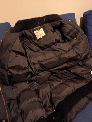 Chaqueta de plumas negra Talla S