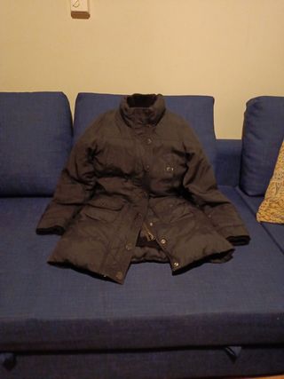 Chaqueta de plumas negra Talla S