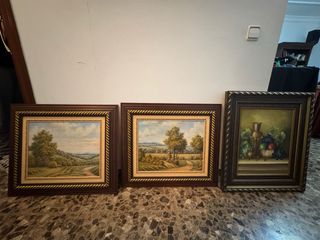 Set de 3 cuadros decorativos