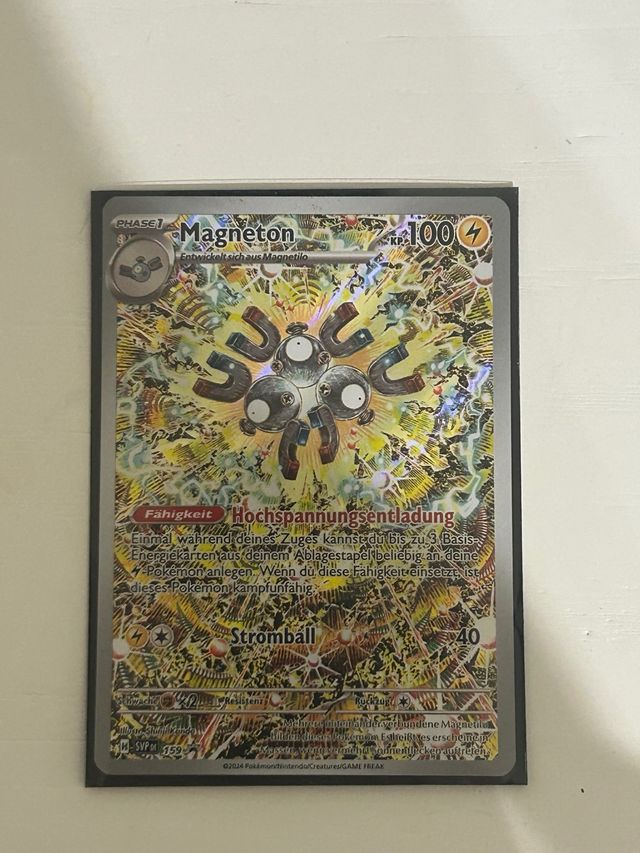 Carta Pokémon Magneton 100 HP