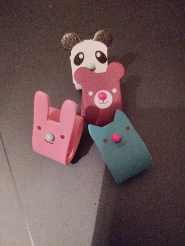 Enrollacables 4 animali kawaii