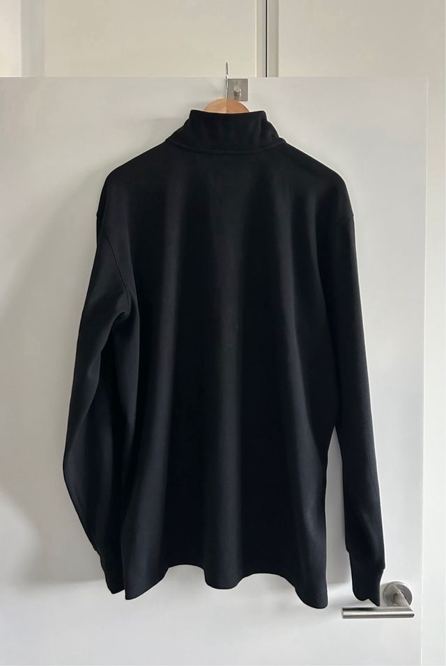 Jersey Carhartt Negro Media Cremallera Térmico