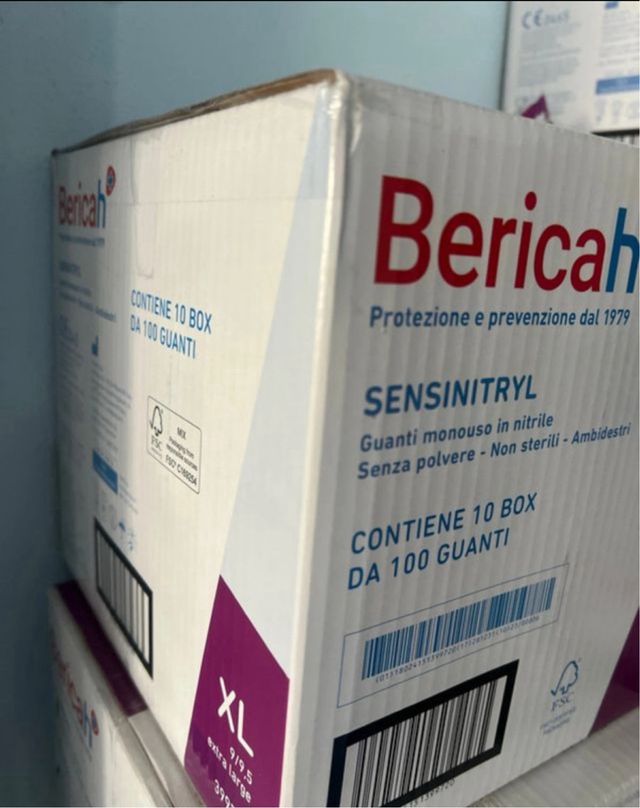 Bericah Guanti Monouso Nitrile 1000pz