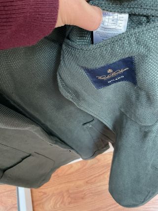 Americana Verano Brooks Brothers Verde Hombre