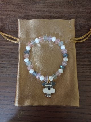 Bracciale con ciondolo cane